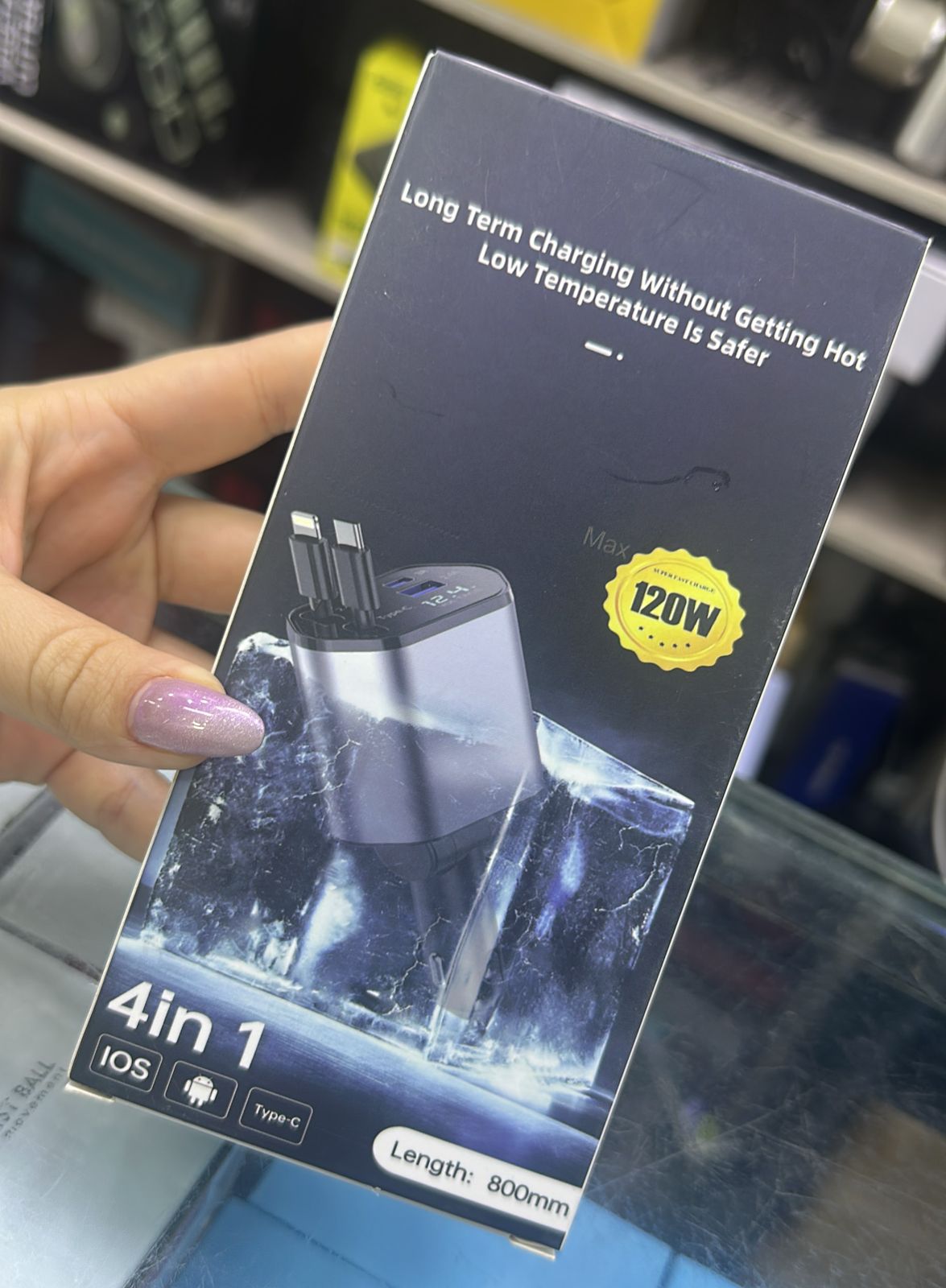 Adaptador Carro 4 En 1